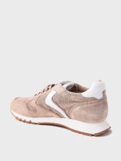 Voile Blanche Women's Julia Mesh Suede And Technical Fabric Sneaker -Every Wear Shop 001 2013488xBEIGExAlt3 37584048