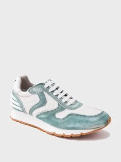 Voile Blanche Women's Julia Power Suede And Technical Nylon Sneaker -Every Wear Shop 001 2015735xARMYICxAlt1 37646277