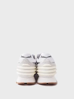 Voile Blanche Women's Julia Power Suede And Technical Nylon Sneaker -Every Wear Shop 001 2015735xWHITEICExAlt5 37650698