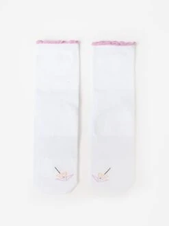 Pointe Studio Women's Happy Hour Crew Grip Socks -Every Wear Shop 01PSC CKTLxBRIGHTWHITExAlt1 98122025