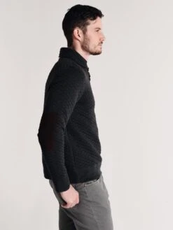 Billy Reid Diamond Quilt Shawl -Every Wear Shop 104 151 blackalt3