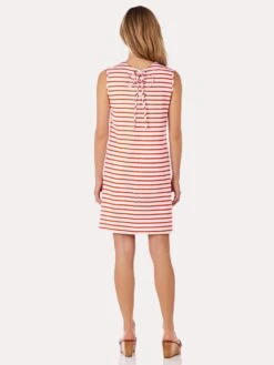 Jude Connally Maya Dress -Every Wear Shop 104612 cswaclassicstripewhite apricotalt1