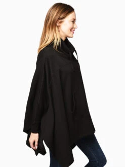 Ugg Women's Charlynne Poncho -Every Wear Shop 1103671 BLACKalt3