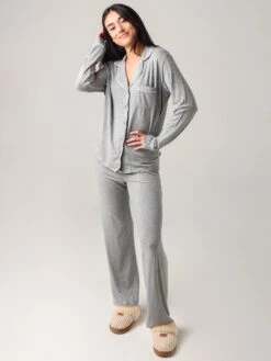 Ugg Women's Lenon Pajama Set -Every Wear Shop 1105013xGREYHEATHERxAlt3 19425061