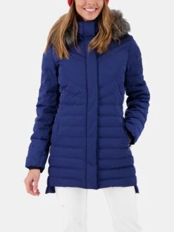 Obermeyer Women's Blossom Down Parka W/Faux Fur -Every Wear Shop 11131 xNAVYxPrimary 12939605