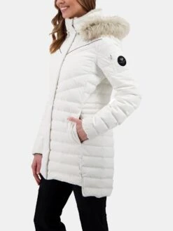 Obermeyer Women's Blossom Down Parka W/Faux Fur -Every Wear Shop 11131 xWHITExAlt2 12939615