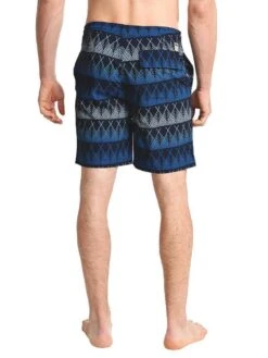 Surfside Supply Men's Linear Print Swim Trunk -Every Wear Shop 11900106d navyblazeralt2