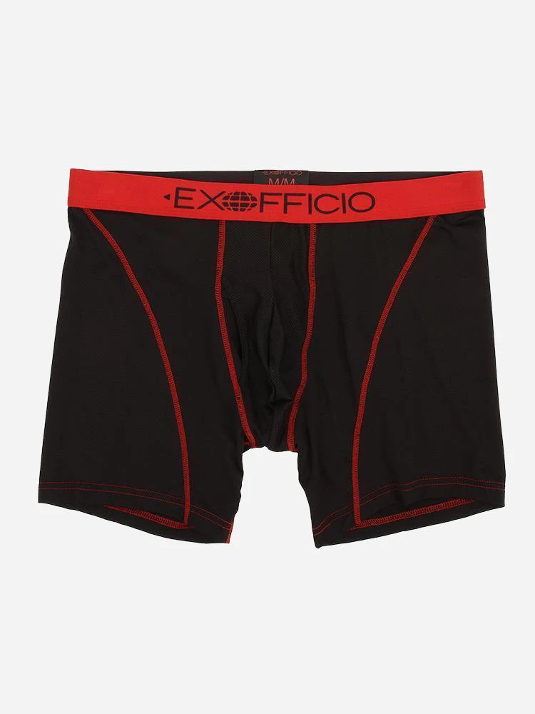 Exoffico Men's Give-N-Go Sport Mesh 6 Inch Boxer Brief 2 Exoffico Men's Give-N-Go Sport Mesh 6 Inch Boxer Brief - Image 2