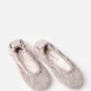 White + Warren Women's Cashmere Ballet Slipper