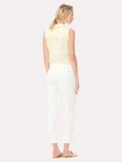 Ecru Mitchell Boyfriend Chino 6 Ecru Mitchell Boyfriend Chino -Every Wear Shop 1680gt whitealt1