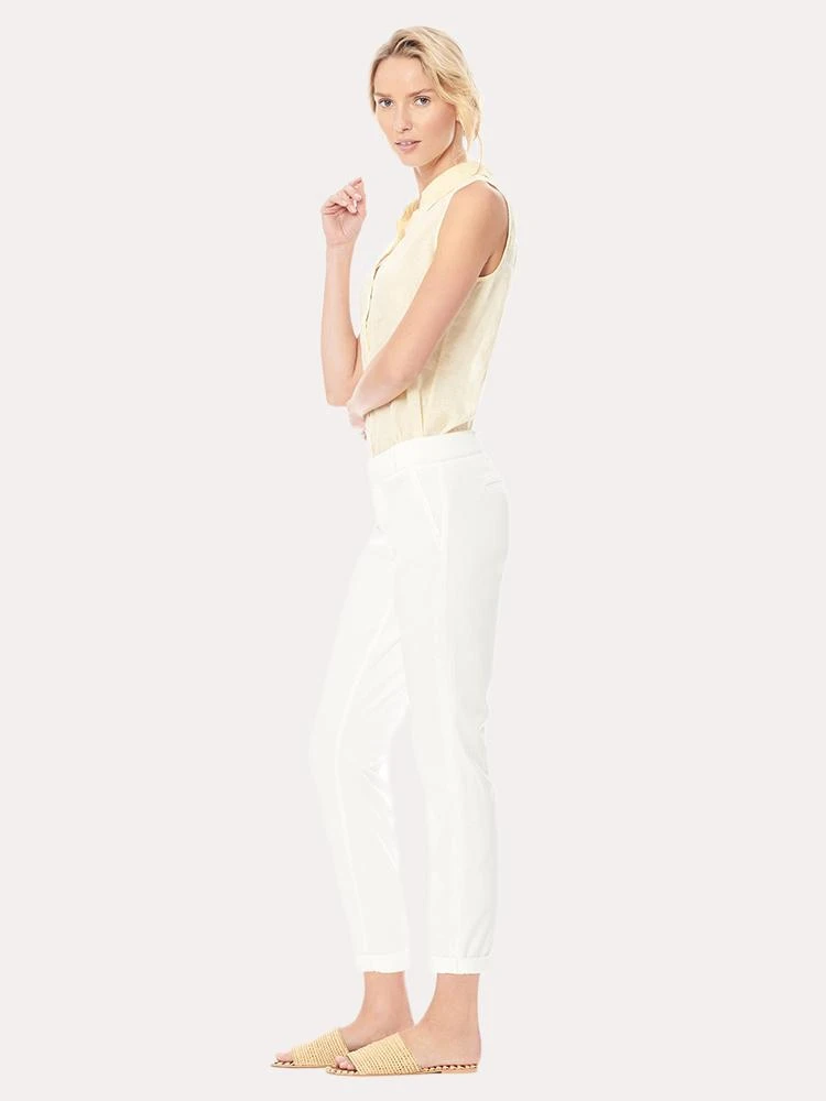 Ecru Mitchell Boyfriend Chino 4 Ecru Mitchell Boyfriend Chino - Image 4