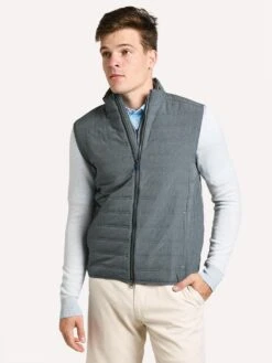 Stitch Cabrio Quilted Vest -Every Wear Shop 191SA0505 NAVYBLAZERalt4