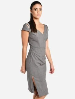 Milly Larissa Dress -Every Wear Shop 199 WG 013566xGREYxAlt2 58991135