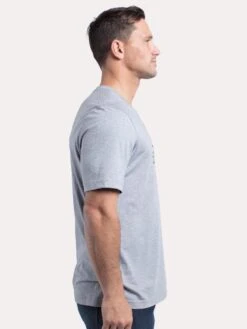 Travis Mathew My Hero T-Shirt -Every Wear Shop 1MO273 HEATHERGREYalt1