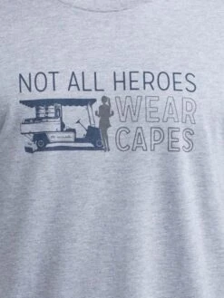 Travis Mathew My Hero T-Shirt -Every Wear Shop 1MO273 HEATHERGREYalt3