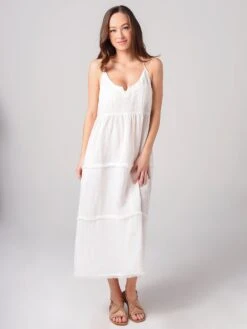 Heidi Klein Women's Corsica Scoop Neck Cover-Up Dress