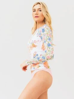 Maaji Women's Free Spirit Diver Rashguard -Every Wear Shop 2123CRA010xBEIGE260xAlt2 67706995