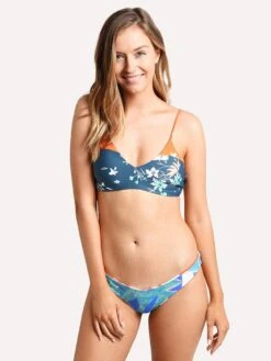 Maaji Women's Wildfire Portrait Bikini Top