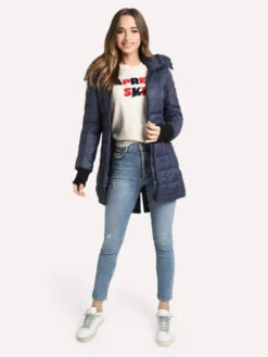 Canada Goose Women's Ellison Jacket -Every Wear Shop 2209L NAVYalt3