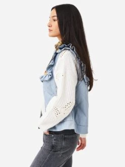 Hunter Bell Women's Pippa Vest -Every Wear Shop 22FAV2xPERIWINKLExAlt2 78958224