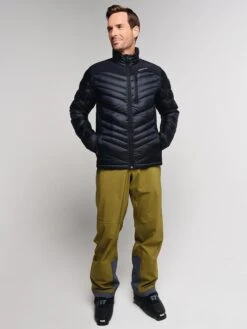 Obermeyer Men's Ion Stretch Insulator Jacket -Every Wear Shop 24004 blackalt1