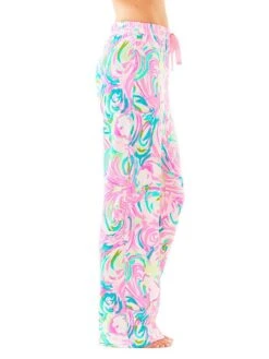 Lilly Pulitzer Knit PJ Pant -Every Wear Shop 24415 635razberryrosealldayalt2