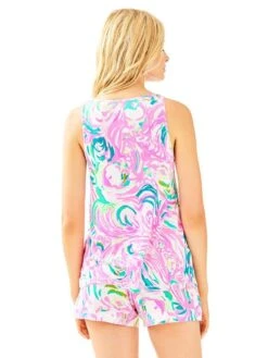 Lilly Pulitzer Knit PJ Tank -Every Wear Shop 27969 635razberryrosealldayalt2