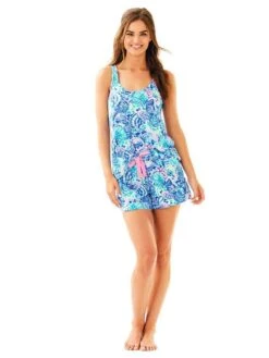 Lilly Pulitzer Knit PJ Short -Every Wear Shop 27970 999multioceancommotionalt1