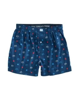 Southern Tide Skipjack And Stars Boxer
