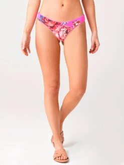 Maaji Women's Fuchsia Agate Sublime Classic Bikini Bottom