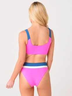 Maaji Women's Fuschia Prussian Izzy Bikini Top -Every Wear Shop 3277SBR001xAUTHENTICITYSTARTSINTHEHEARTxAlt3 30824099