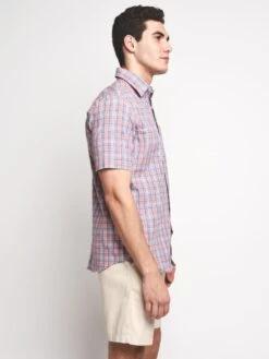 Southern Tide Cockleshell Bay Plaid Short Sleeev Shrit 8 Southern Tide Cockleshell Bay Plaid Short Sleeev Shrit -Every Wear Shop 3646 shellpinkalt2