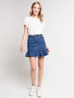 The Fifth Label Frequency Skirt -Every Wear Shop 40180622 classicbluealt3