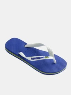 Havaianas Kids' Brasil Logo Flip Flop -Every Wear Shop 4110850xMARINEBLUExAlt2 31020080