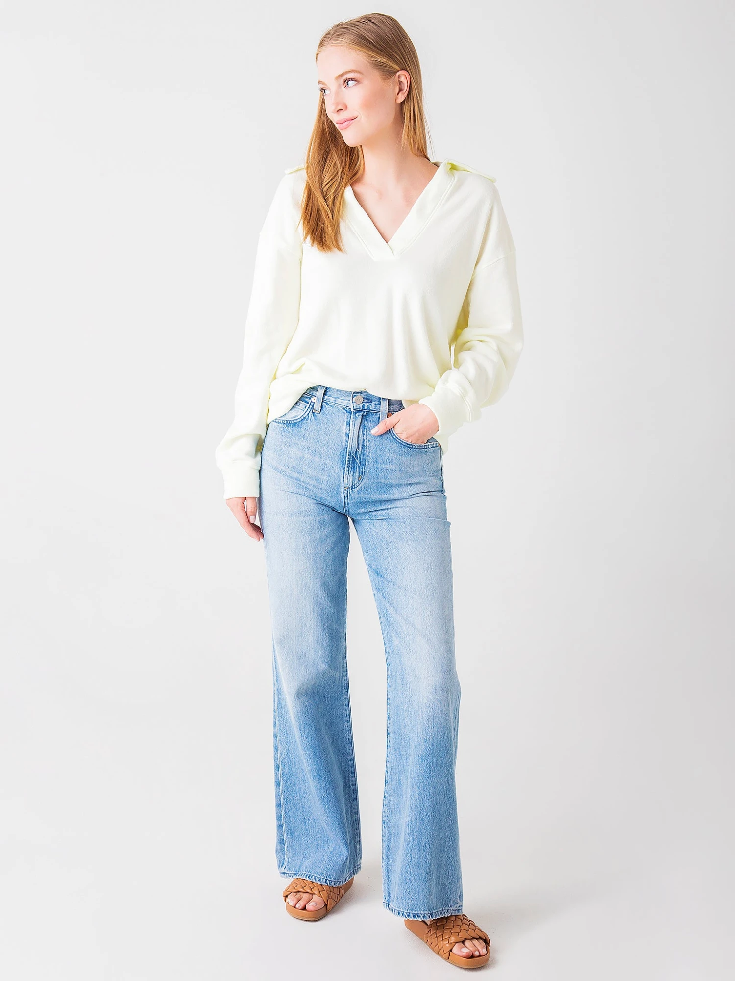 Citizens Of Humanity Women's Rosalia Sweatshirt 2 Citizens Of Humanity Women's Rosalia Sweatshirt - Image 2