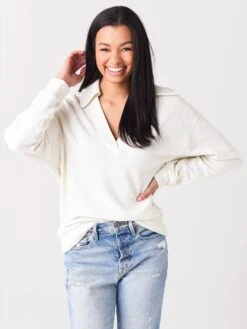 Citizens Of Humanity Women's Rosalia Sweatshirt 12 Citizens Of Humanity Women's Rosalia Sweatshirt -Every Wear Shop 5033BxOATMEALHEATHERxPrimary 32993421