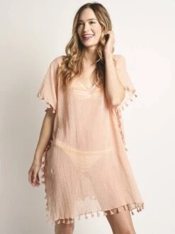 Seafolly Amnesia Kaftan -Every Wear Shop 52162 peachmelba