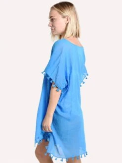 Seafolly Amnesia Kaftan -Every Wear Shop 52162 electricbluealt2