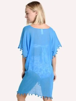 Seafolly Amnesia Kaftan -Every Wear Shop 52162 electricbluealt3