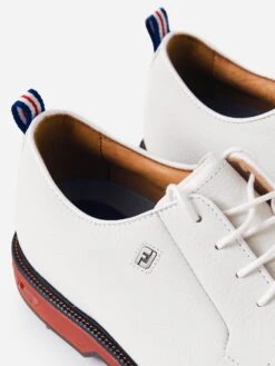 Footjoy Men's Dryjoys Premiere Spikeless Golf Shoe -Every Wear Shop 53989xCOOLWHITECOOLWHITEREDxAlt3 68322621