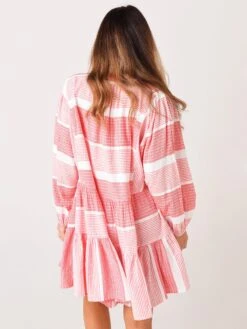 Seafolly Women's Jacquard Cover-Up Dress -Every Wear Shop 54477 DRxSUGARCORALxAlt3 29794818