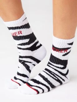 Mother Women's Baby Steps Socks -Every Wear Shop 7001 481xZEBBLACKWHITEZEBRAxPrimary 44219179