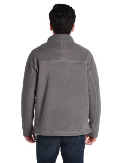 True Grit Men's 1/4 Zip Bonded Polar Fleece 1/4 Zip Pullover -Every Wear Shop 71m88fbs harleyblackalt2