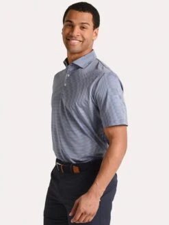 RLX Yarn Dyed Lightweight Tech Pique Short Sleeve Comfort Stretch Active Fit Polo -Every Wear Shop 785734507 bluealt1