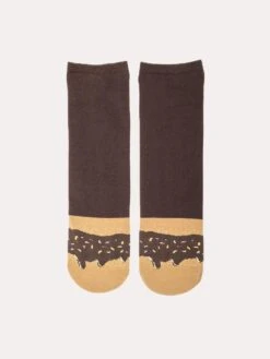 Sukeno Fudge Sprinkles Doughnut Socks -Every Wear Shop 79n28070d fudgesprinklesalt1