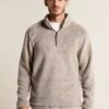 True Grit Men's Pebble Pile 1/4 Zip Pullover
