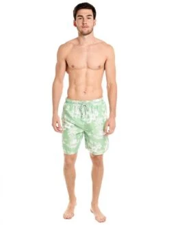 True Grit Waterman Drawstring Board Short Outrigger -Every Wear Shop 85m44wsp3 greenalt1