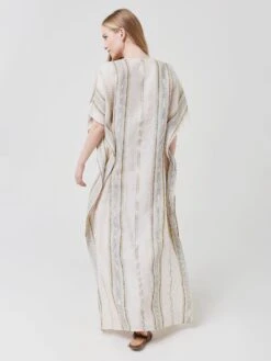 Tory Burch Women's Stripe Caftan -Every Wear Shop 87530 288xFRENCHCREAMMULTISTRIPExAlt2 53893367