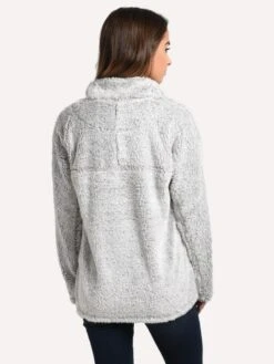 Dylan Women’s Vintage Shag Sherpa Pullover -Every Wear Shop 91W61LVS OATMEALalt2