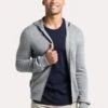 ATM Cashmere Blend Zip Hoodie